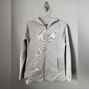 Eddie Bauer Radiator 2.0 Full Zip Fleece Jacket Gray Heather Women's Size Medium